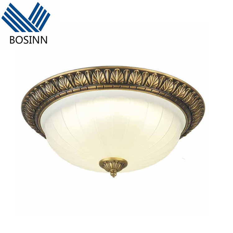 Europe House Ceiling Lamps Decorative Hotel Flush Mounted Ceiling Lights Fixture Oil Rubbed Bronze Aisle Lighting