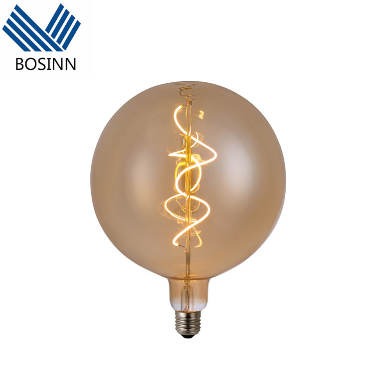 Tungsten Filament Bulb Retro Fashioned Nostalgic Decorative Bulb Lamp Silk Golden Warm Yellow Light Bulbs Incandescent