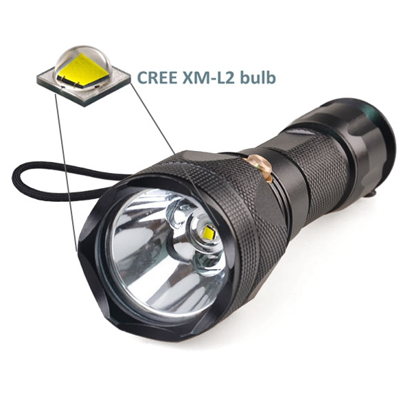 Underwater Diving Lamp Rechargeable Battery Dive Flashlight Torch Lights Outdoor Hunting Hiking Camping Lantern