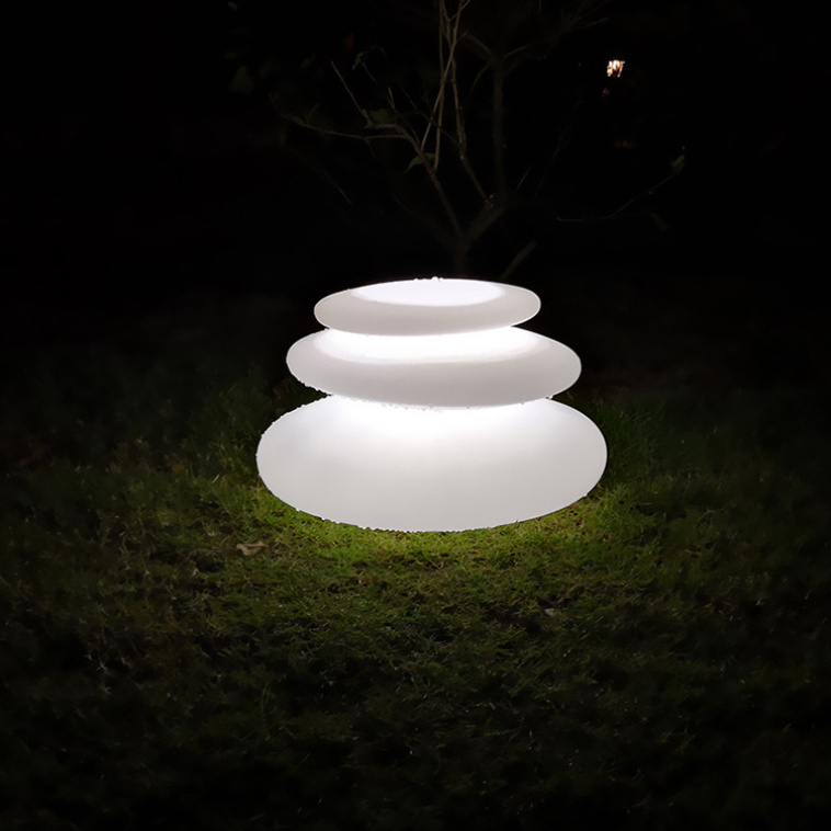 Solar Pool Light Garden Landscape Lighting Inflatable Water Dazzling Floating Lantern Flying Saucer Solar Lawn Lamp