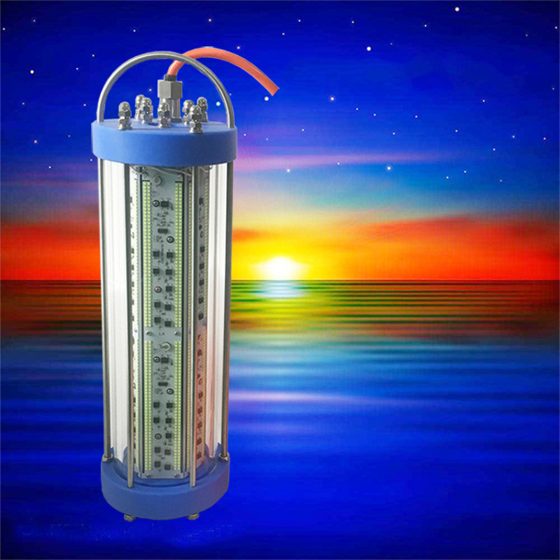 Underwater Catching Fish Lights 1500W Trap Squid Flashlight Lures Attractor Fishing Lamp Marine Fishing Tuna Lure