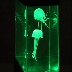 Swim Jellyfish Lamp Tank Aquarium Novelty Lava Light Luminaria Night Lights Decorative Living Room Mood Lamps