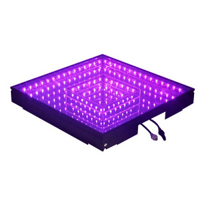 dj lights 3d glass magnet interactive mirror floor tiles landscape nightclub party dance panel quadrel brick lamp