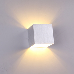 Living Room Wall Lamp Decorative Cuboid Wall Light Hotel Porch Up Down Lighting Landscape 6W/12W Corridor Lights