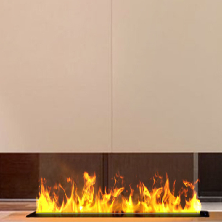 Modern Fireplaces Eco-friendly Apartment Wall Heater Wifi Control Concise Style Landscape Logs Electric Fireplace