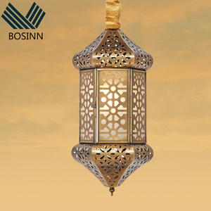 Morocco Lighting Arabian Chandeliers Muslim Style Hotel Ceiling Lights Villa Arabic Calligraphy Art Hanging Lamps