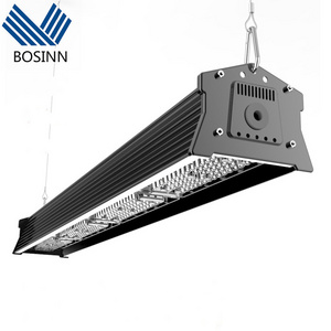 Factory 50w Led Linear High Bay Light 100w 200w Module Industrial Lamp Warehouse Mounted Suspend Ceiling Lamp