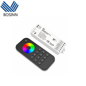 4 Channel LED Lighting RF Controller RGBW/RGB/CCT/Dimming Multi Function Controller LED Controller Dimmer Switch