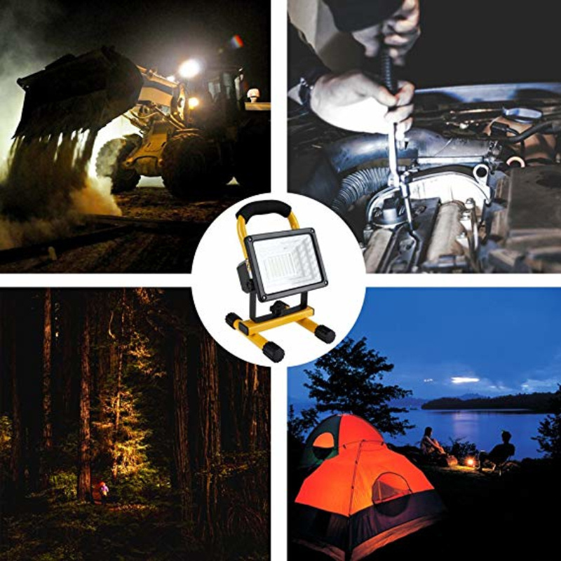 Rechargeable Portable Lights Hill Hike Emergency Lamp Lantern Outdoor Working Light Waterproof Camping Lamp