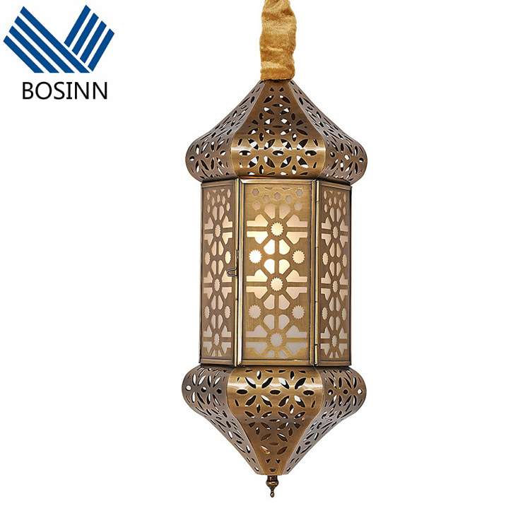 Morocco Lighting Arabian Chandeliers Muslim Style Hotel Ceiling Lights Villa Arabic Calligraphy Art Hanging Lamps