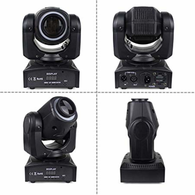 60W LED Spot Moving Head Lights DJ Stage Equipment for Wedding DJ Disco Party Show