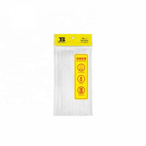 BOSI Hot Melt Glue Stick Epoxy Adhesive Ring Cap Stick Stick Transparent Best Selling 100 Diy Eva OEM Round 3d Glass Cleaning