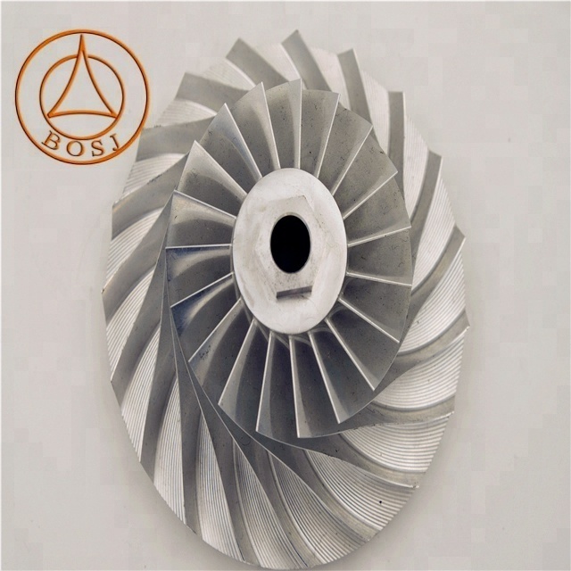 CNC hot sale high precision billet compressor wheel used for turbine jet engine