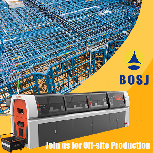 BOSJ Colored Light Gauge Steel Keel Truss Framing Making Cold Roll Forming Machine Metal Rolling Machines