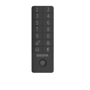 2021 New release  AES-256 encryption smart door lock with WiFi gateway and fingerprint passcode keypad