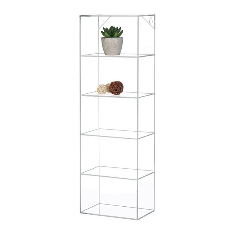 Wall Mounted Clear Acrylic Glasses Display Rack  Holder Organizer Storage Tray Stand  Acrylic Sunglasses Plastic Stand Rack