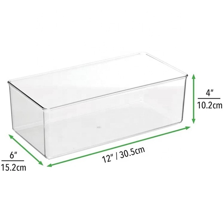 New Design Long Plastic Drawer Organizer Box Storage Organizer Container for Closets/ Bedrooms