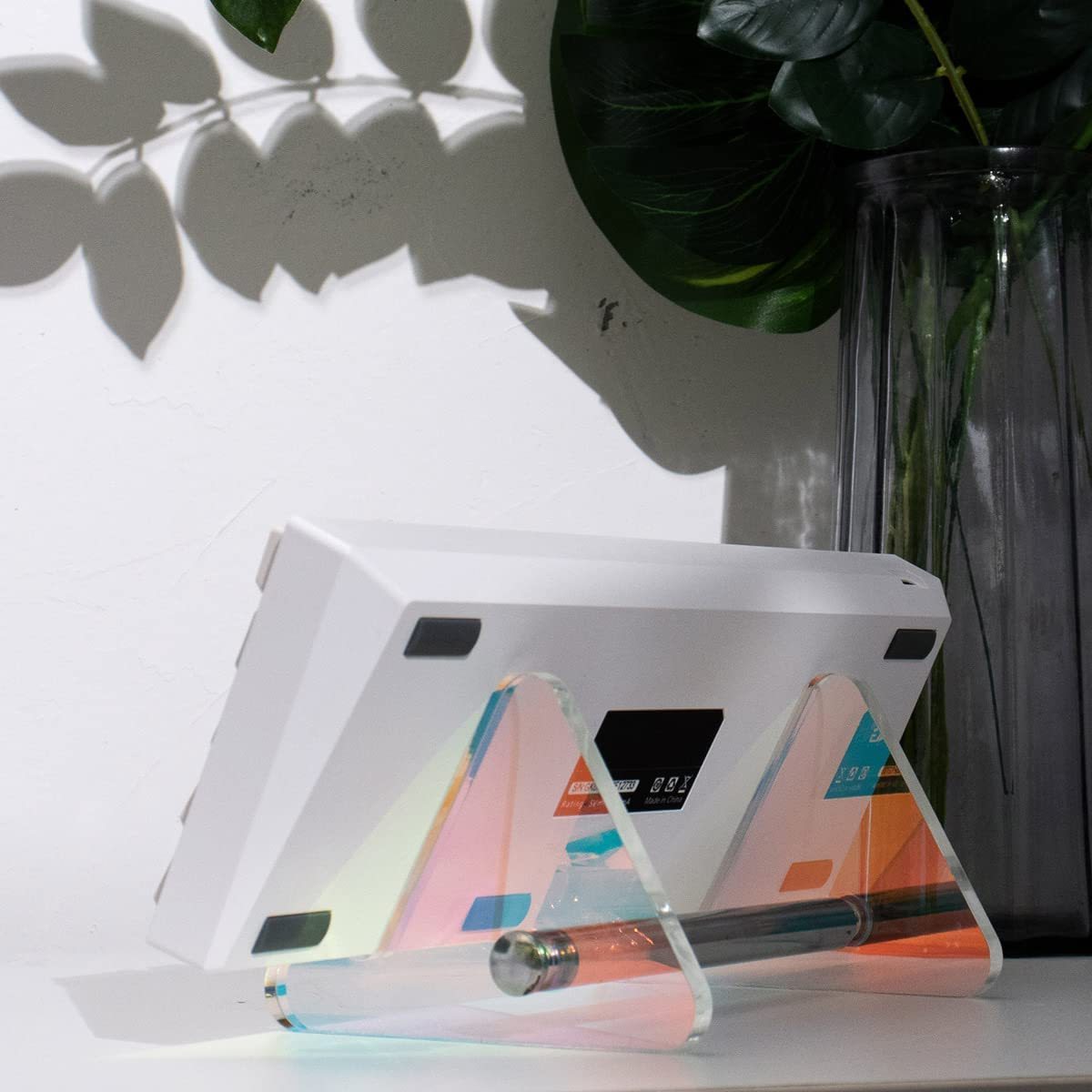 Rainbow Acrylic Keyboard Display Stand Colorful Mechanical Keyboard Holder Storage Tablet Stands For Tablet Picture Frames