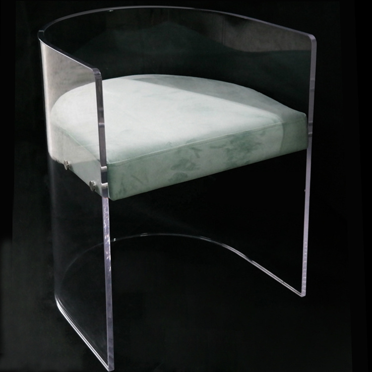 Factory Unique Design Acrylic Chair Transparent Coffee Chair Dinning Clear Chair