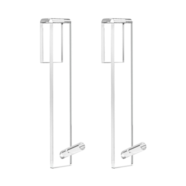 High Quality Extended Shower Door Hooks Acrylic Over Door Hooks For Bathroom Frame