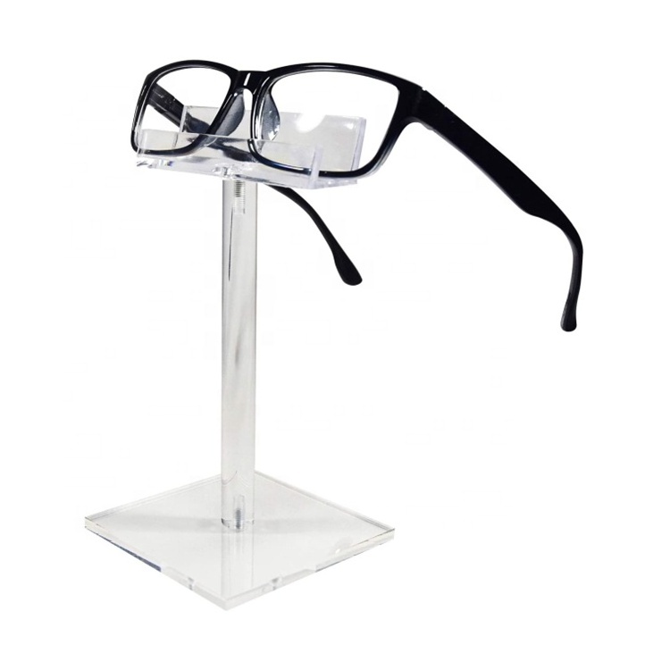 New Style Transparent Acrylic Sunglasses Display Holder Eyewear Rack Stand Acrylic Eyeglasses Display Holder