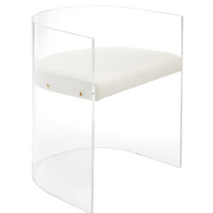 Factory Unique Design Acrylic Chair Transparent Coffee Chair Dinning Clear Chair