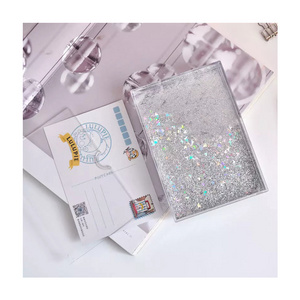 4x6 Inch Glitter Resin Acrylic Photo Frame Snow Quicksand Gift Photo Frame