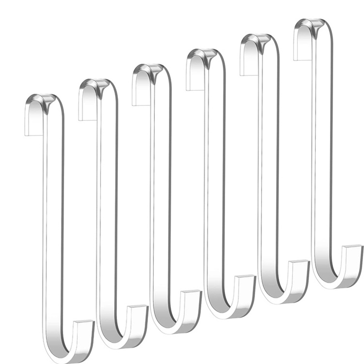 Wholesale Clear Acrylic Door Hooks Christmas Wreath Hanger Hook Shower Door Towel Available