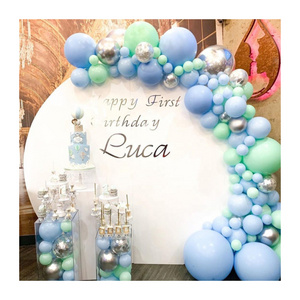 Birthday Party  Wedding Supplies Custom Round Circle Acrylic Backdrop Wedding Decoration Wall Decoration for Wedding