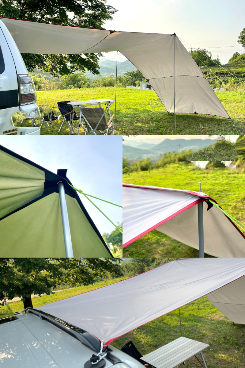 foxwing awning with walls 270deg delta awning roof tent awning