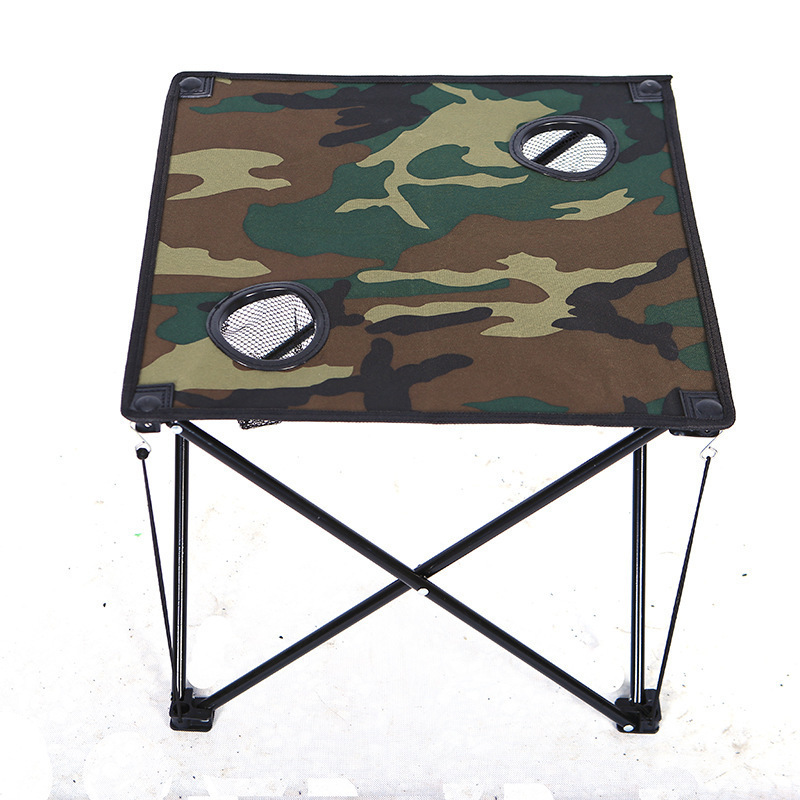 Camping Durable 600D Watwomen Girlford Folding Table and Chairs Set Outdoor Camping Chair Metal Modern Portable Kitchen