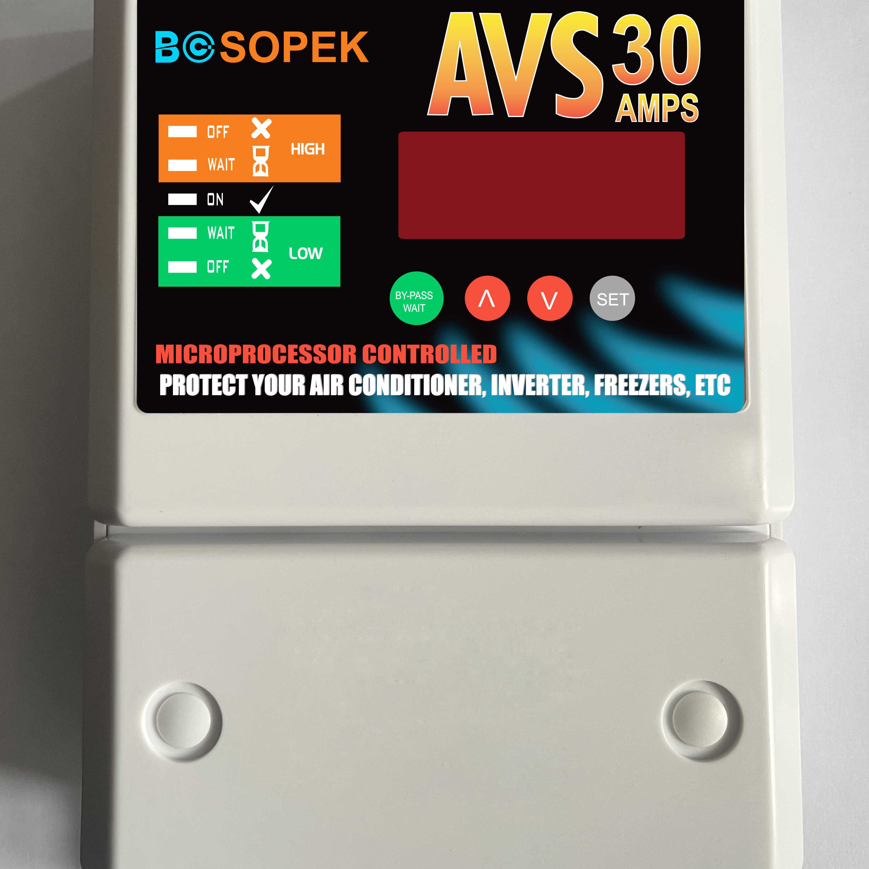 AVS30 AC Micro Voltage Stabilizer Automatic Voltage Stabilizer Overvoltage Protector