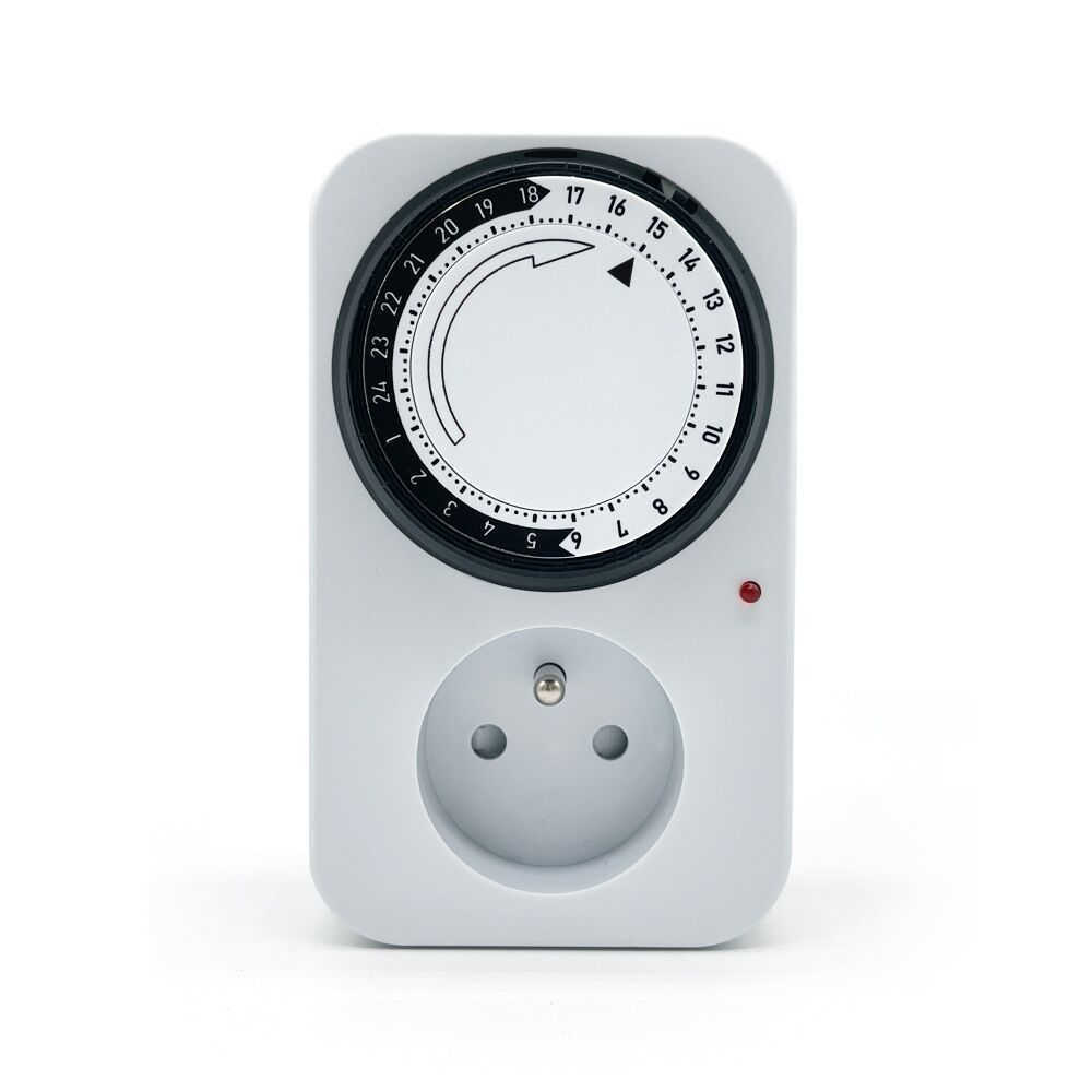 New Style Simple Plug Time Switch standard timer socket regulation mechanical timer 24 hours timing