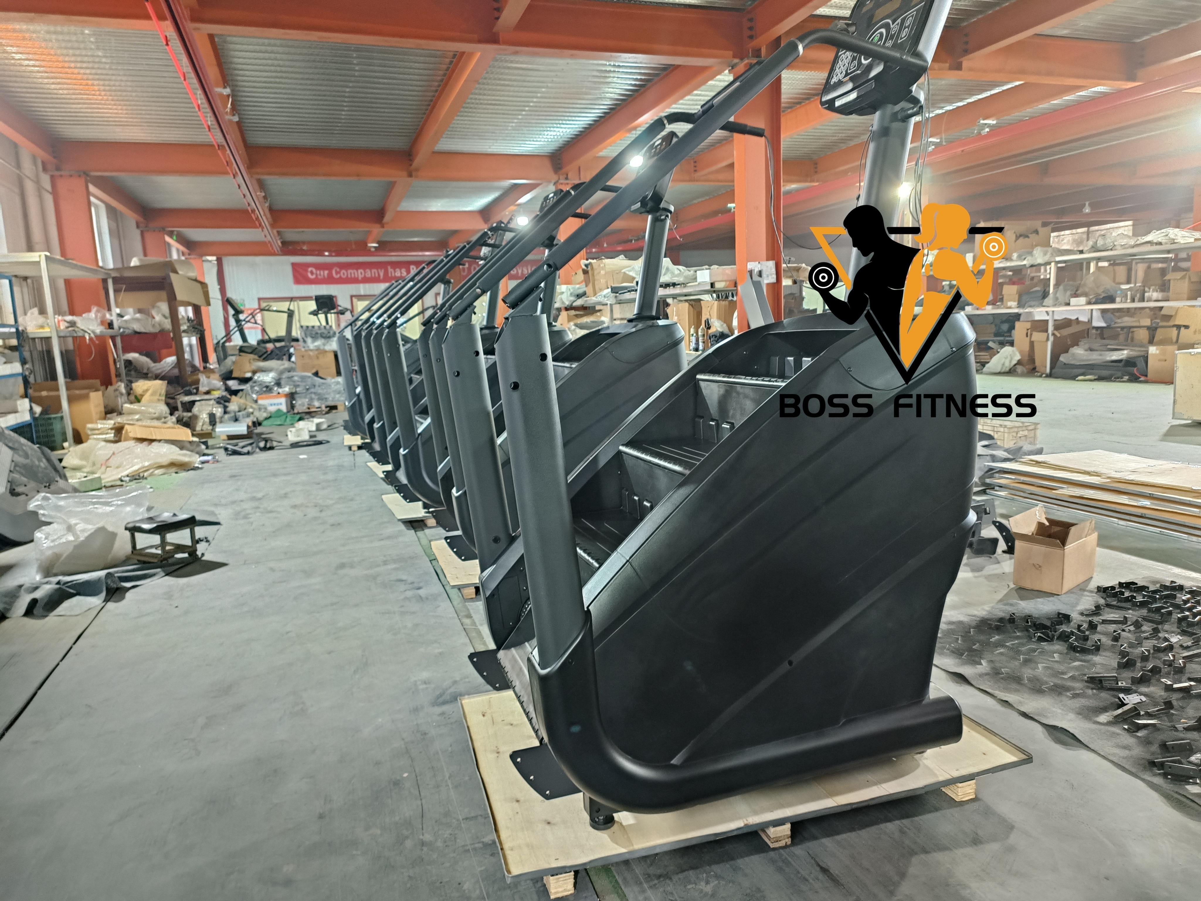 China factory fitness manufacturer stair climber exercise equipment electric stair climber