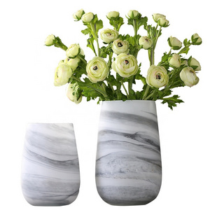 2022 Marble   Flower  vases for home decor