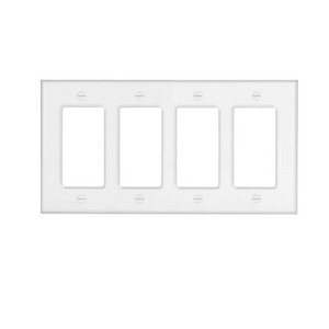 American standard Medium size  plastic panel wall switch socket panel four-position double socket cover