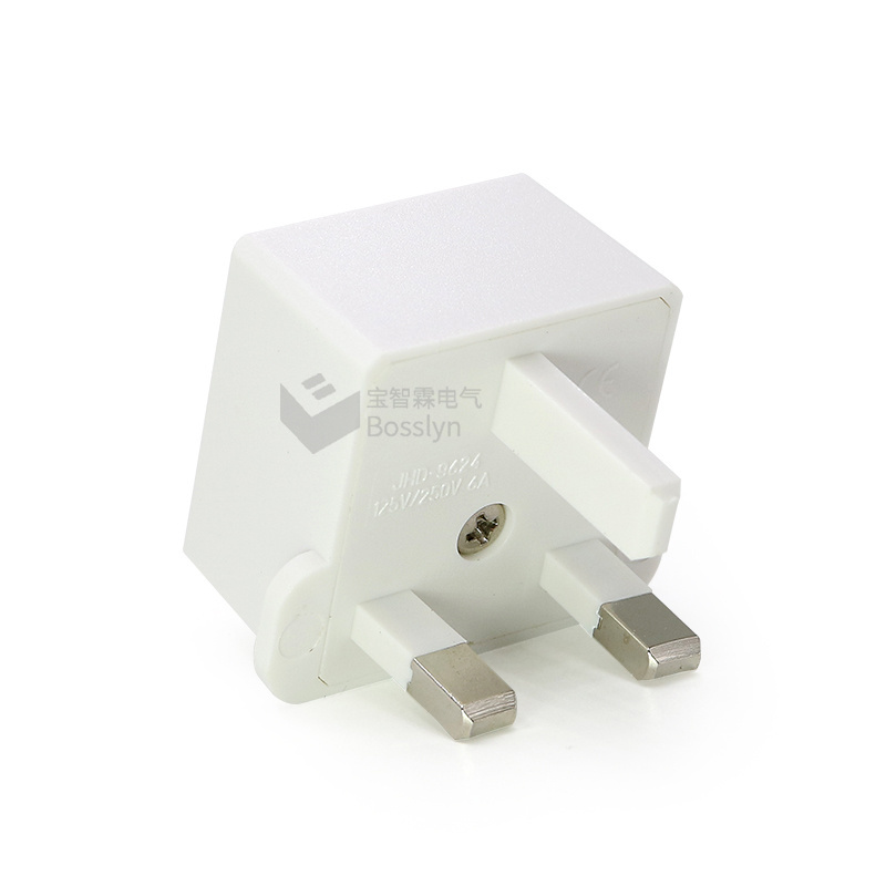 EU Europe US USA 2 Pin To UK 3 Pin Adaptor Plug Adapter for Malaysi a/ Singapore/Dubai /Hongkong