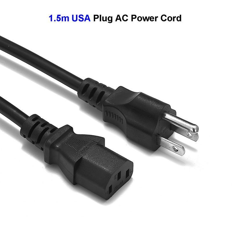 US standard to C13 power cord American standard AC three core plug water heater power cord