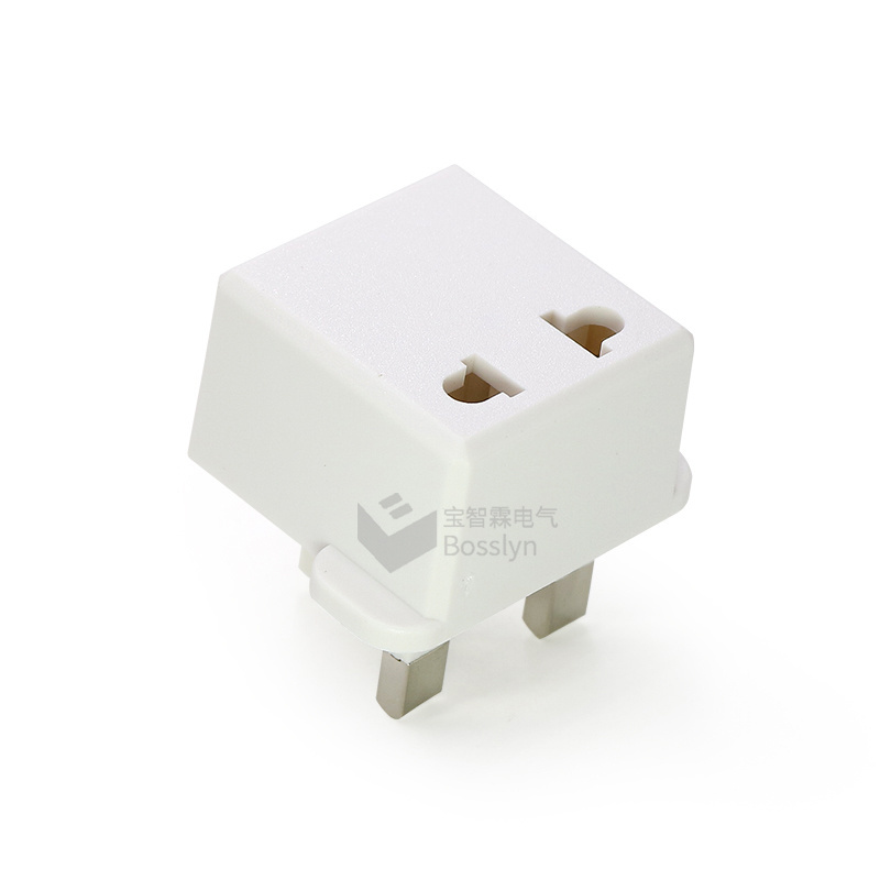 EU Europe US USA 2 Pin To UK 3 Pin Adaptor Plug Adapter for Malaysi a/ Singapore/Dubai /Hongkong