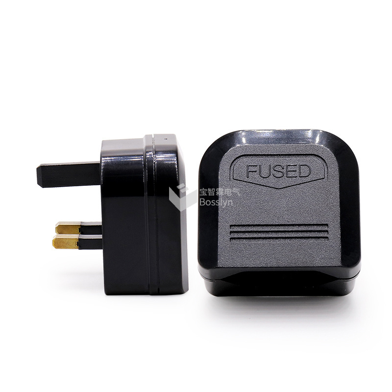 Kuwait to UK HongKong Belize Power Travel Plug Adapter with Fused