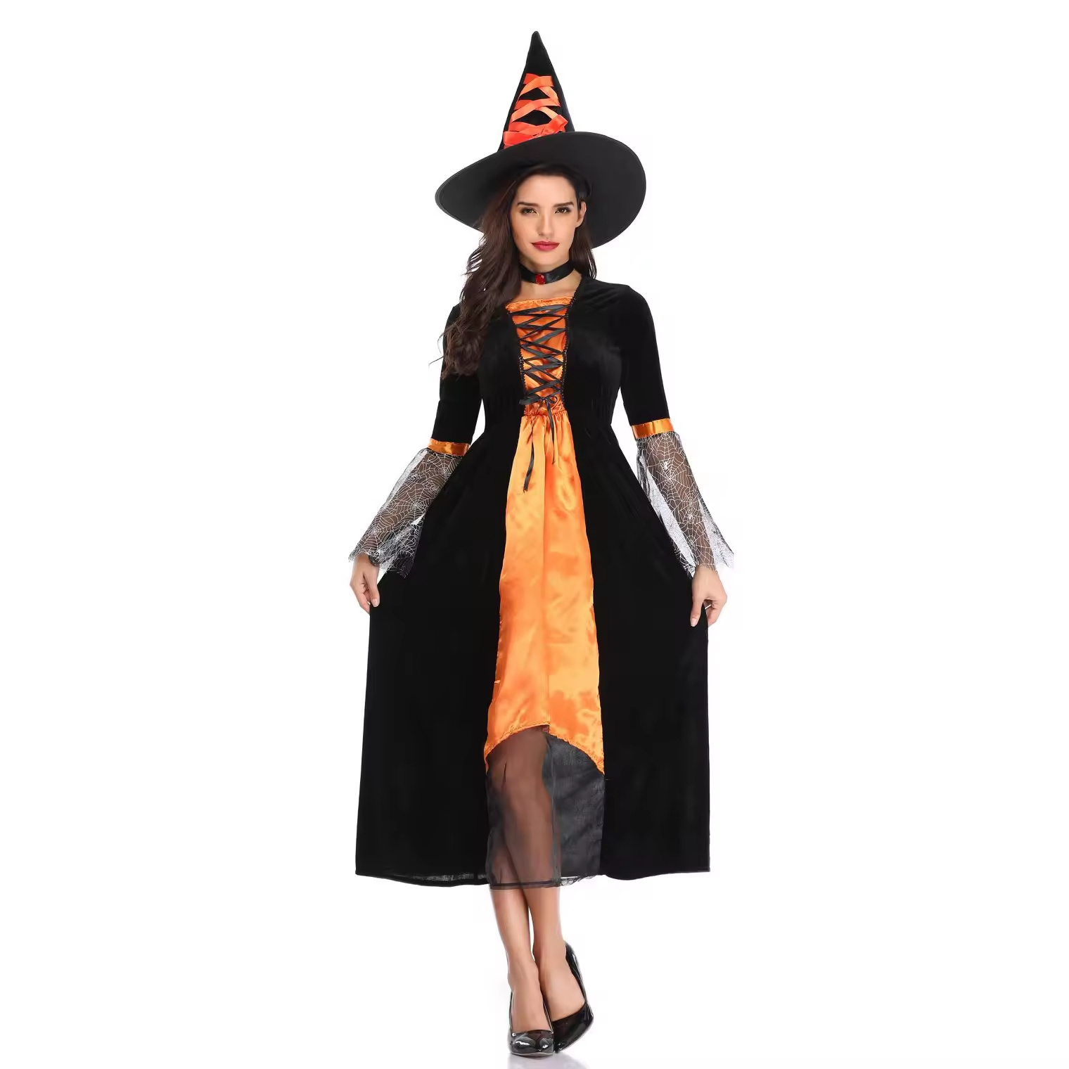 Playing clothes witch Suit Role Play Dress Up Lingerie Costumes Sexy witch Uniform bridesmaid dresses masquerade clothes