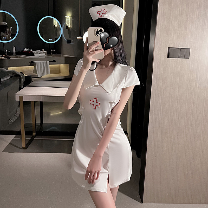 Bossman sexy cosplay Stewardess uniform women erotic costume lingerie sexy underwear lingerie hot role play policewoman uniform