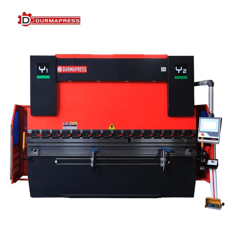 Durmapress Brand da53t cnc mild steel plate press brake hydraulic stainless steel plate press brake plate steel bending machine