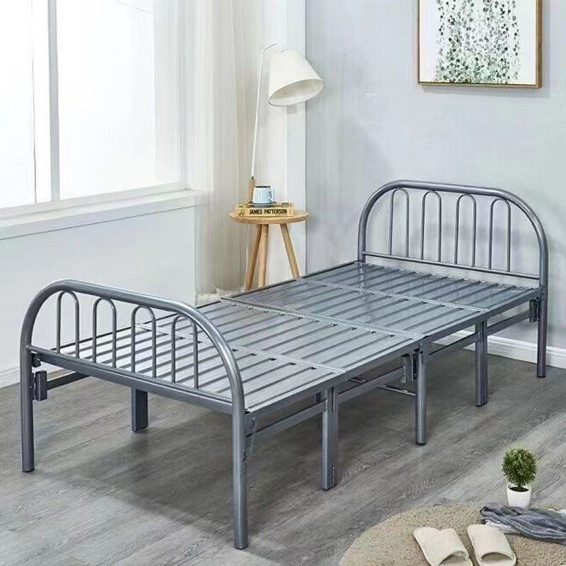 The Factory Supplies Inexpensive Folding Single Beds With 15 Legs, Portable Bedrooms, And Space Saving Metal Folding Bed Frames