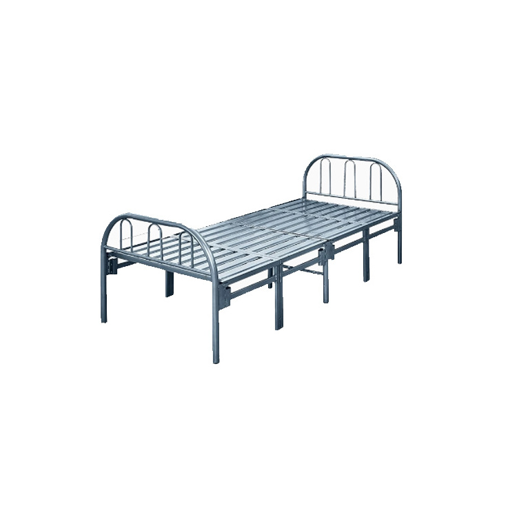 The Factory Supplies Inexpensive Folding Single Beds With 15 Legs, Portable Bedrooms, And Space Saving Metal Folding Bed Frames