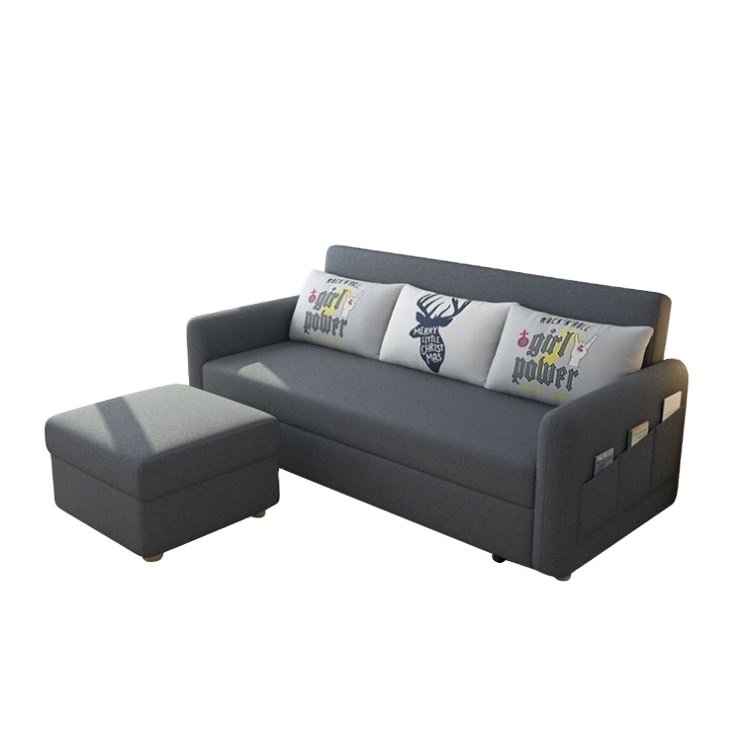 Sinonis Folding Sofa Convertible Sofa Fabric Seat Cama Cum Bed Foldable Sleeper Sofa Beds with Storage