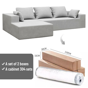 Customize sectional Modular sofas White combination Couch Living Room I/L-shape Sofa bed