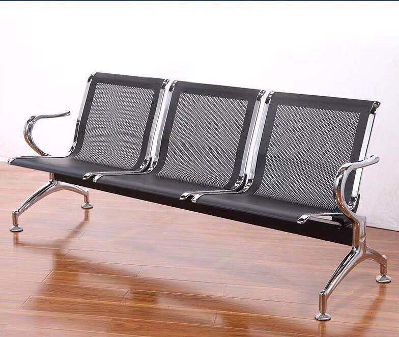 3 Seater Resting Public Rest Link Chair Waiting Chair Steel Stainless Steel OEM ODM Modern Dining Chairs School Seats Bus