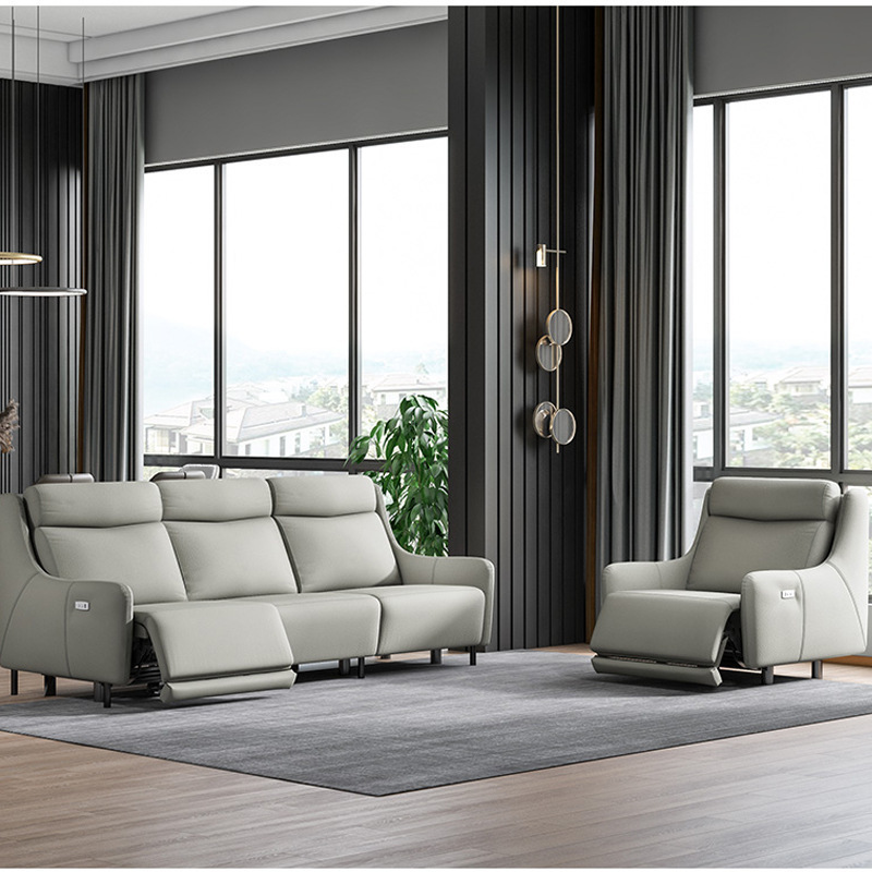 Modern living room small family Technology cloth multifunctional combination sofa