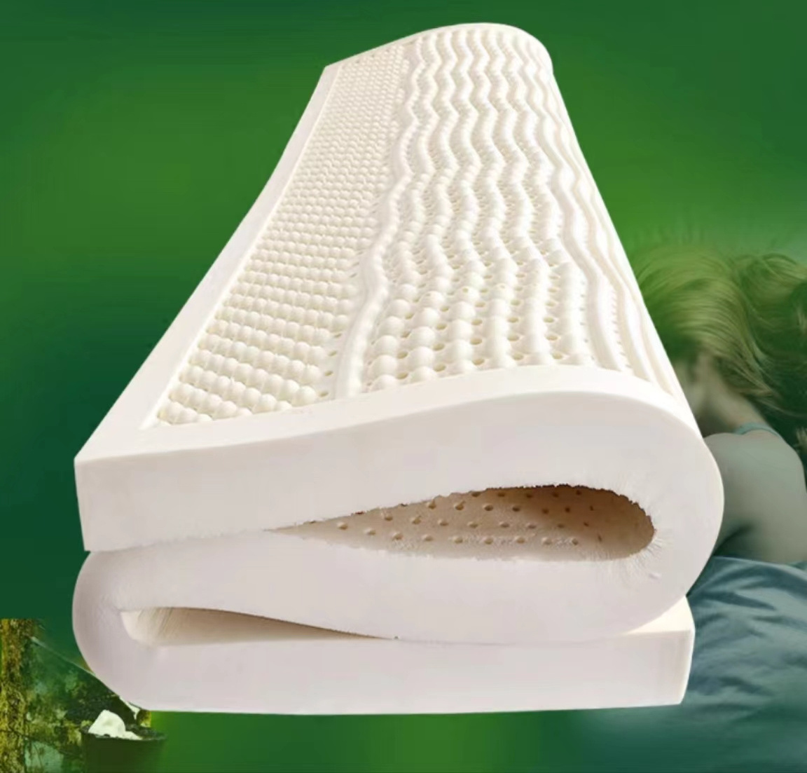 Factory Direct Sale Super Soft Super Comfortable High Quality Natural Rubber Latex Mattress With Reasonable Price